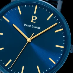 Montre Homme ESSENTIAL Cadran Bleu Bracelet Acier  Bleu