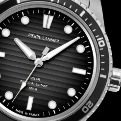 Montre Homme INTI Argenté Cadran Gris Bracelet Acier Argenté 22 MM