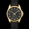 Montre Homme METROPOLITAIN Cadran Noir Bracelet Cuir Noir