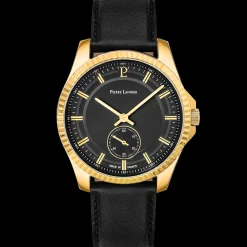 Montre Homme METROPOLITAIN Cadran Noir Bracelet Cuir Noir
