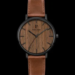Montre Homme NATURE Cadran Brun Bracelet Cuir Brun
