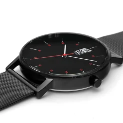 Montre Homme SIG Cadran  Bracelet Acier Noir